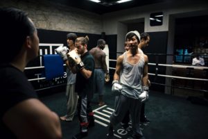 Lionel hun boxing dance rehearsal